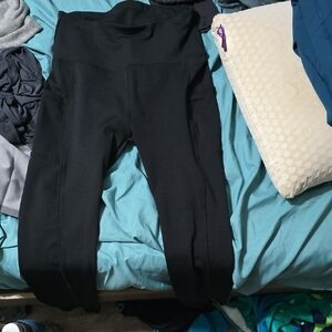 Black High-Waisted Leggings